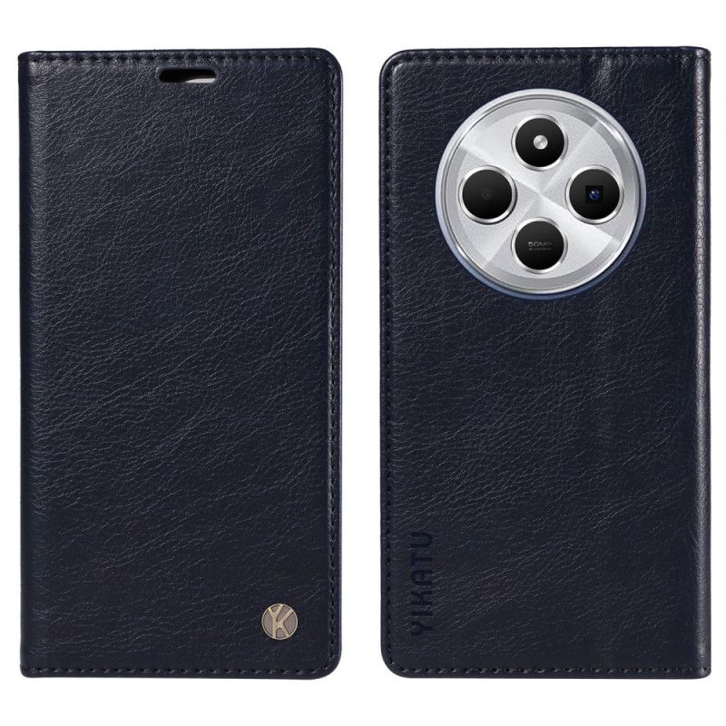 Flip Cover Til Poco C75 Retro-design Yikatu