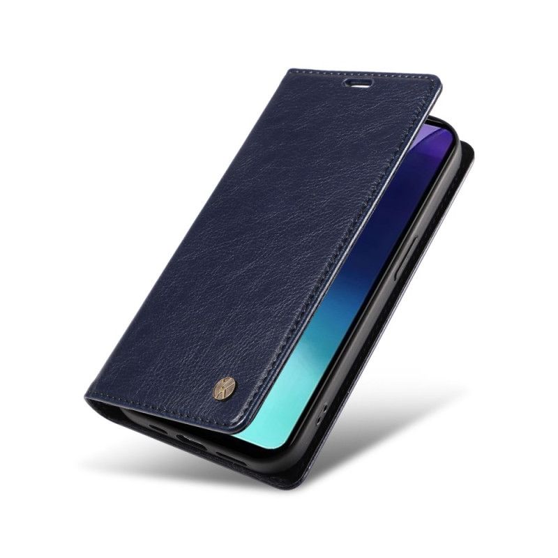 Flip Cover Til Poco C75 Retro-design Yikatu