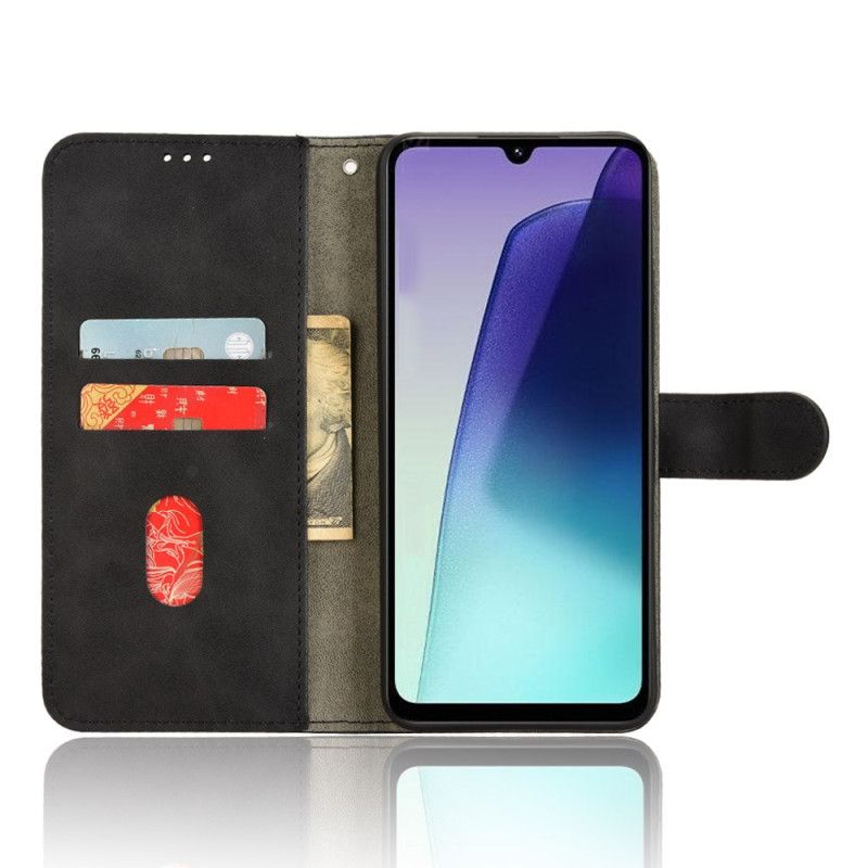 Flip Cover Til Poco C75 Ruskindseffekt