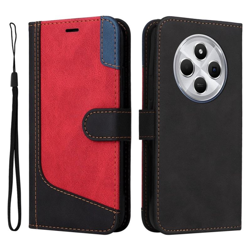 Flip Cover Til Poco C75 Tricolor