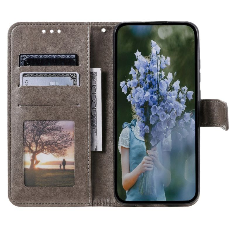 Læder Cover Poco C75 Mandala-sol