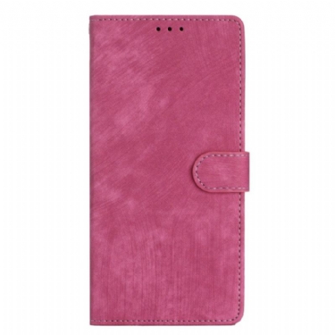 Læder Cover Poco C75 Ruskindseffekt Med Rem