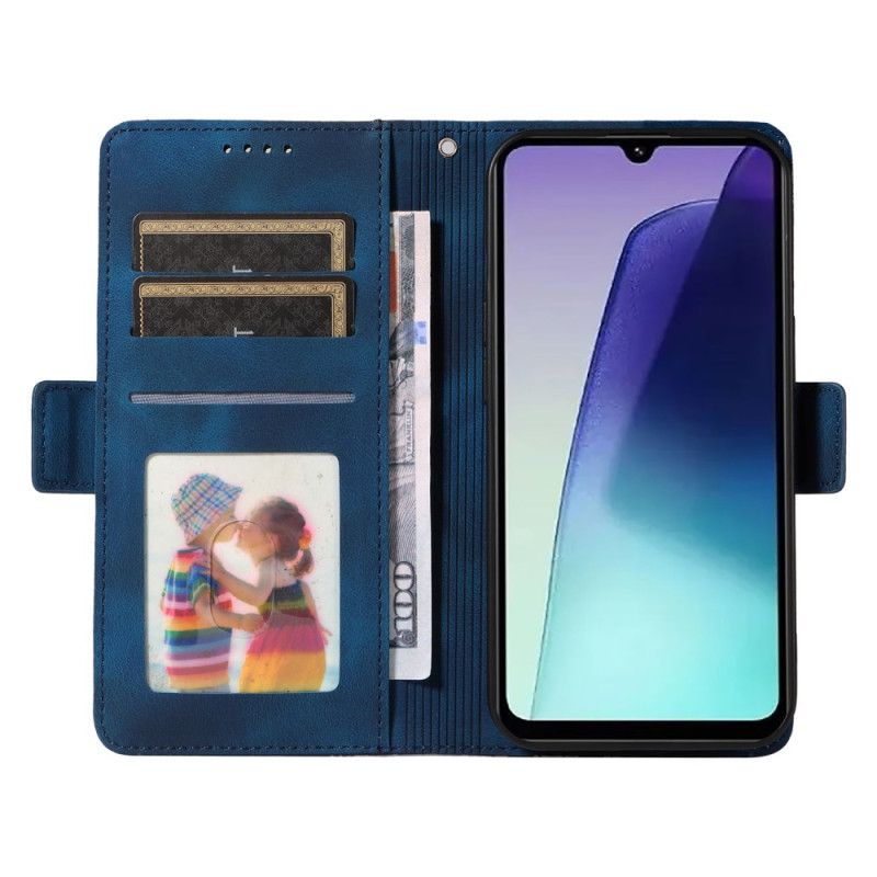 Læder Cover Poco C75 Stjernemønster