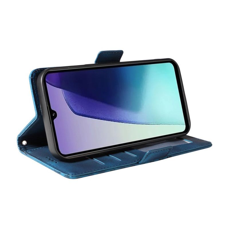 Læder Cover Poco C75 Stjernemønster