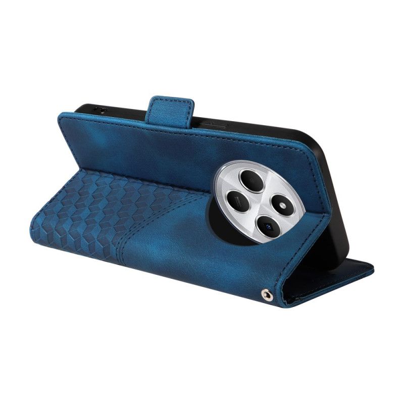 Læder Cover Poco C75 Stjernemønster