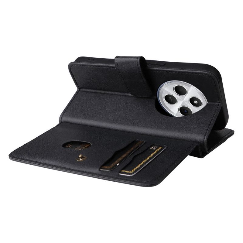 Læder Cover Poco C75 Telefon Etui 10 Kortholdere