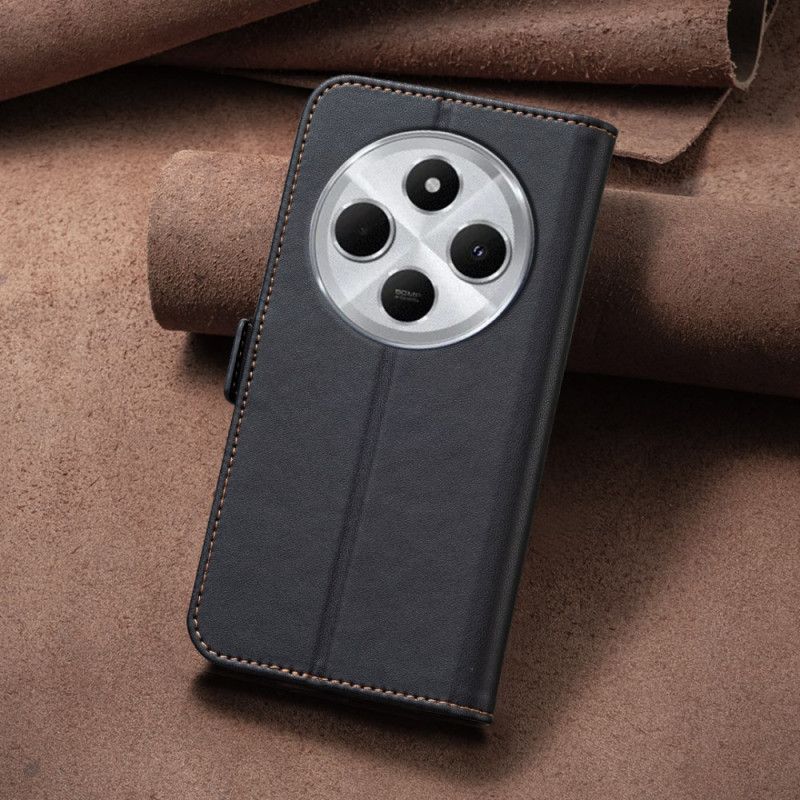 Læder Cover Poco C75 Telefon Etui Binfen-farve