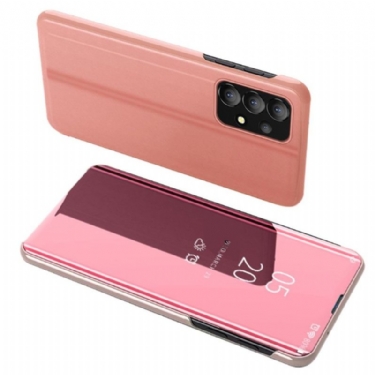 Cover Samsung Galaxy A13 4G Flip Cover Spejleffekt