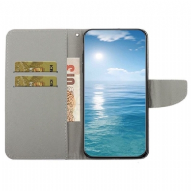 Flip Cover Samsung Galaxy A13 4G Rør Ikke Ved Mig Og Kat