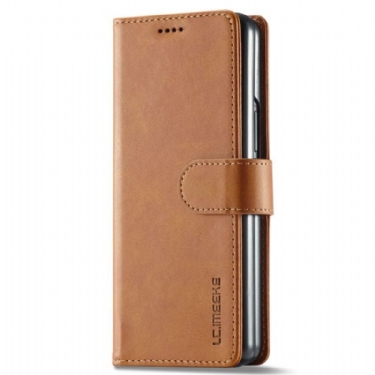 Flip Cover Samsung Galaxy Z Fold 4 Lc. Imeeke Klassisk Kunstlæder