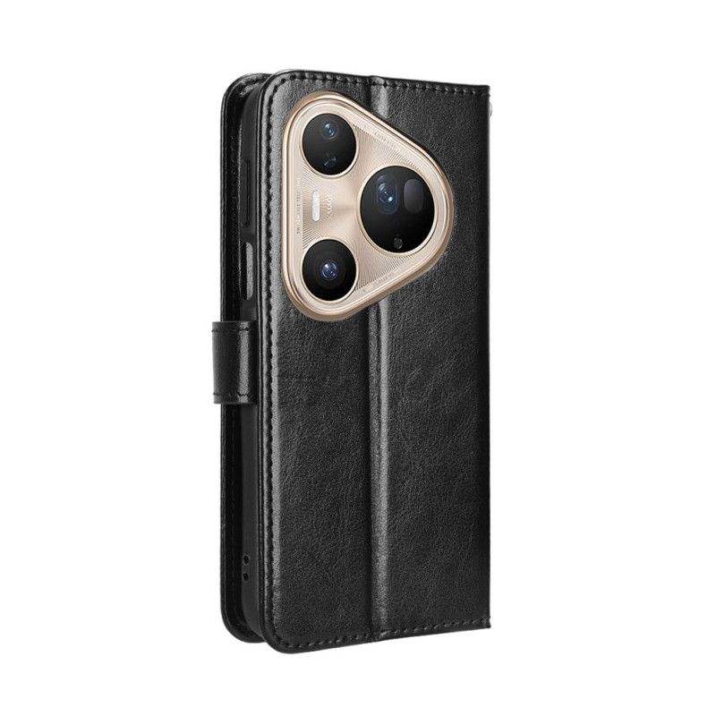 Flip Cover Huawei Pura 80 Pro Prangende Kunstlæder