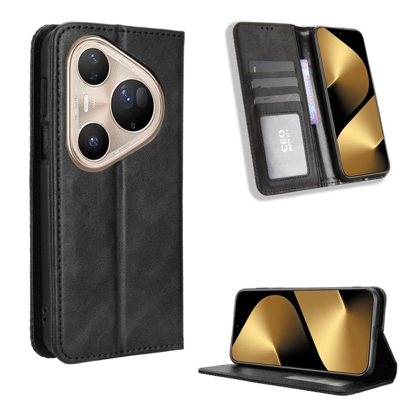 Flip Cover Huawei Pura 80 Pro Vintage Kant