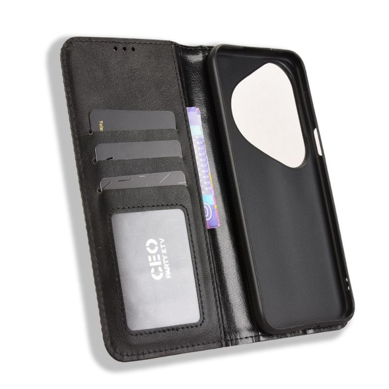 Flip Cover Huawei Pura 80 Pro Vintage Kant