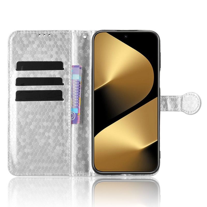 Læder Cover Huawei Pura 80 Pro Telefon Etui Glitterprikker