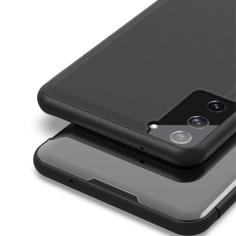 Cover Samsung Galaxy S21 5G Flip Cover Spejleffekt