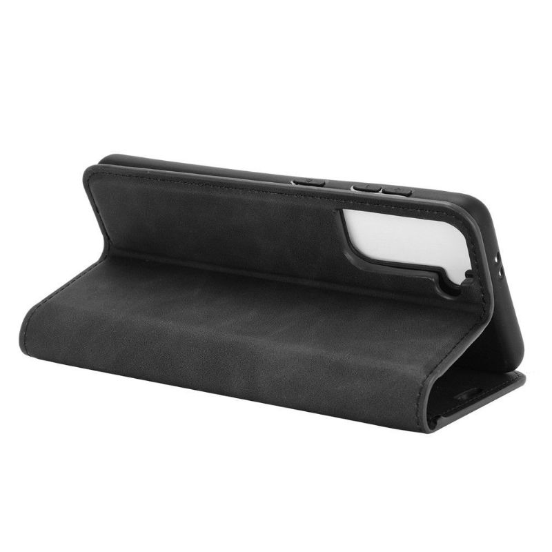 Flip Cover Samsung Galaxy S21 5G Business Retro Kortholder