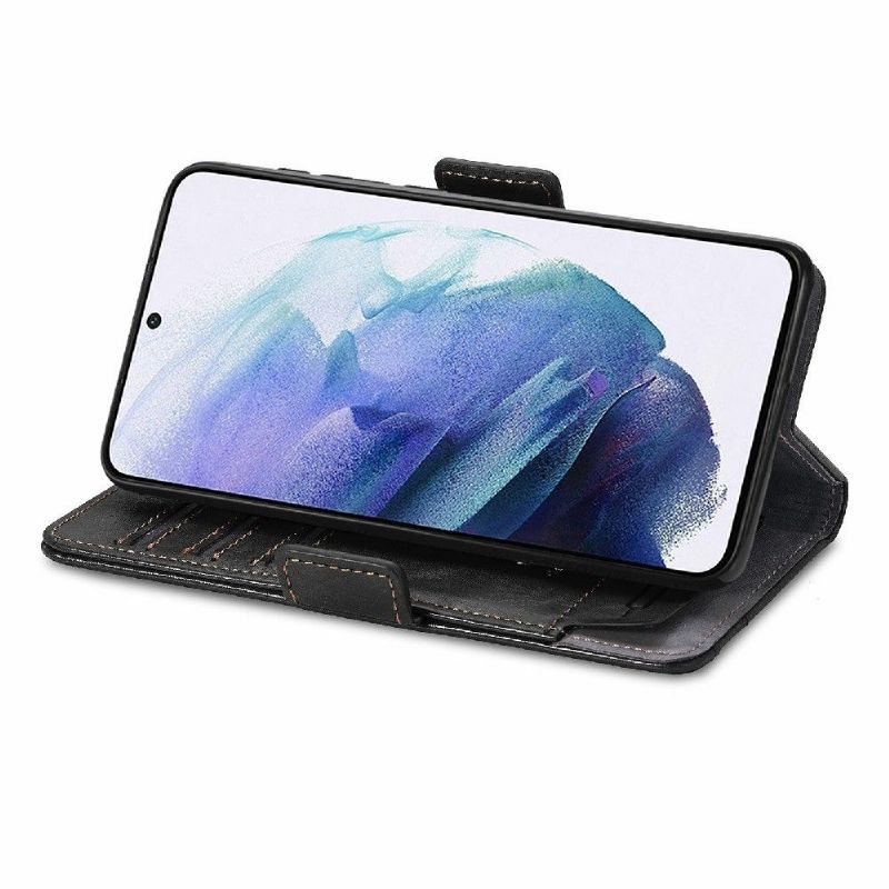Læder Cover Samsung Galaxy S21 5G Original Flip Cover Flip Business