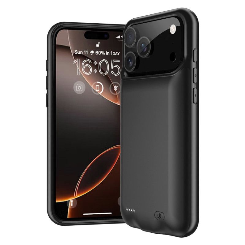 6000mah Eksternt Battericover Til iPhone 17 Pro