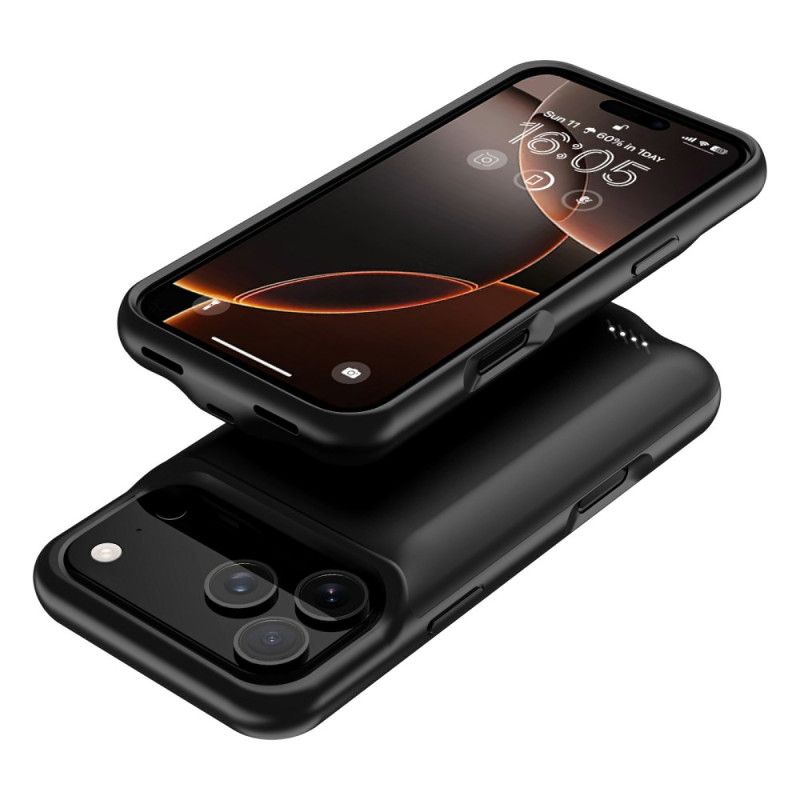 6000mah Eksternt Battericover Til iPhone 17 Pro