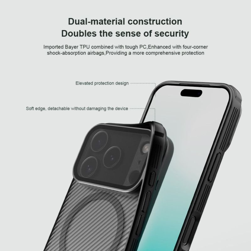 Cover iPhone 17 Pro Camshield Prop Magnetisk Nillkin