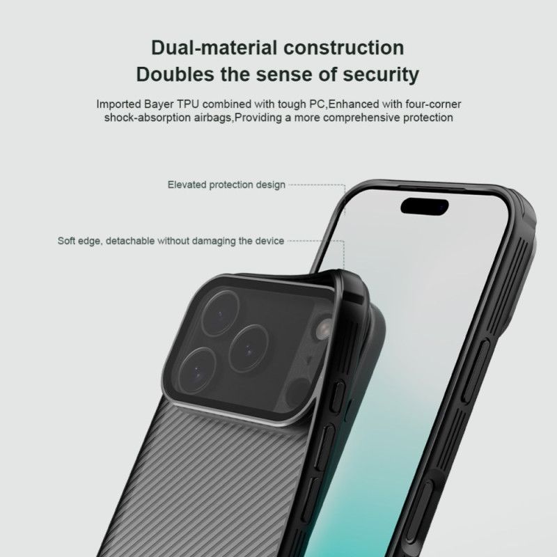 Cover iPhone 17 Pro Camshield Prop-serien Nillkin