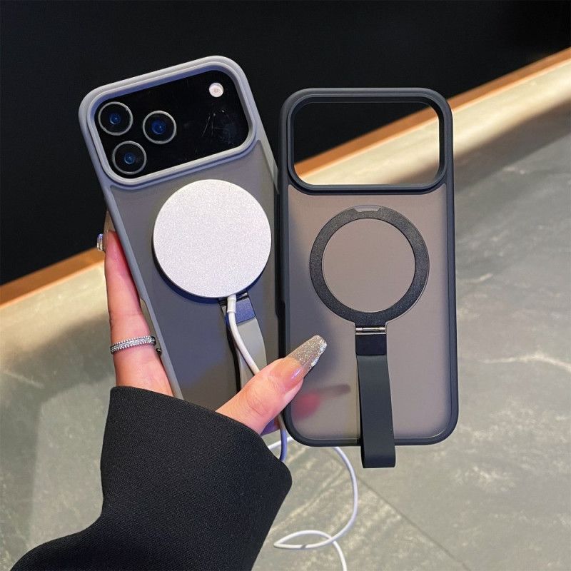 Cover iPhone 17 Pro Integreret Holder Til Snor Og Ring