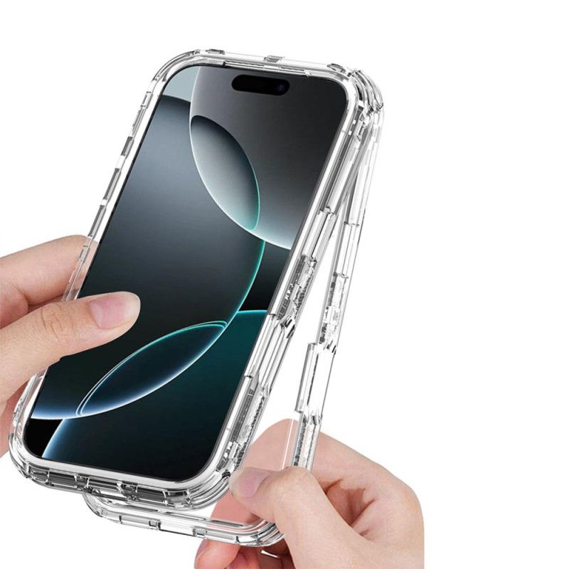 Cover iPhone 17 Pro Klar Tre-i-en