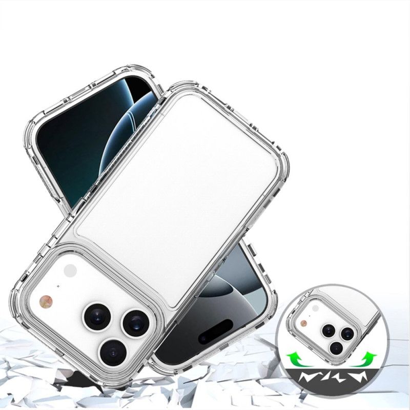 Cover iPhone 17 Pro Klar Tre-i-en