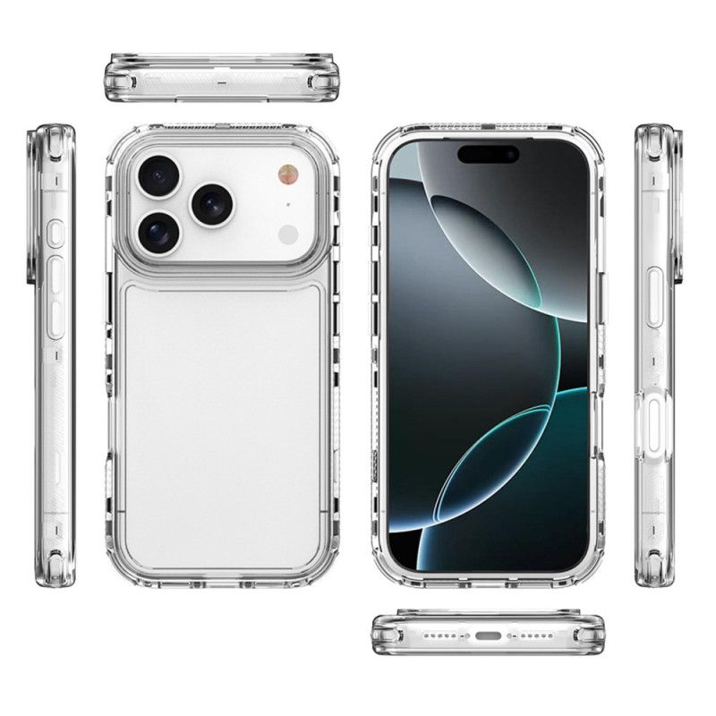 Cover iPhone 17 Pro Klar Tre-i-en
