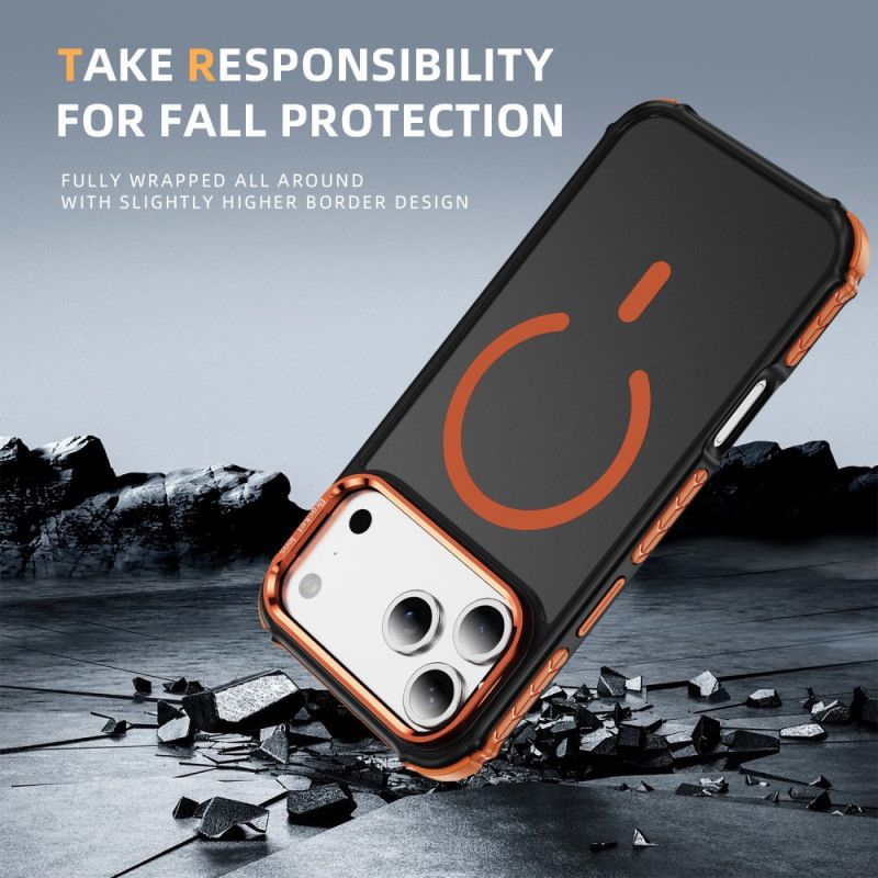 Cover iPhone 17 Pro Kompatibel Med Linsemontering Og Magsafe