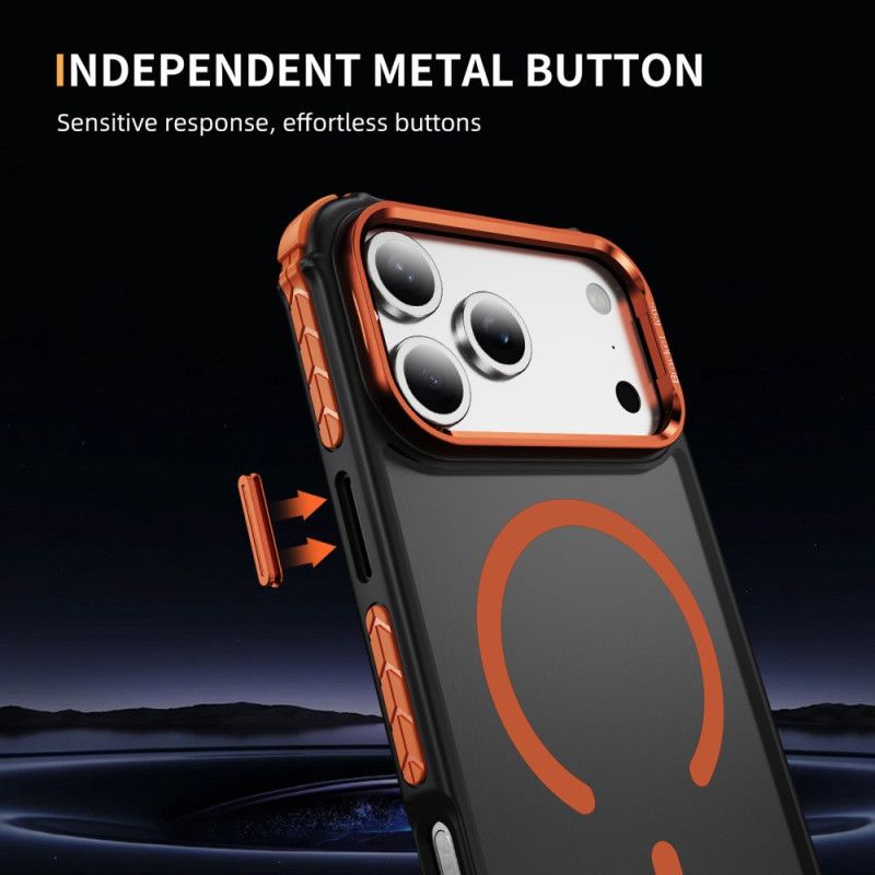 Cover iPhone 17 Pro Kompatibel Med Linsemontering Og Magsafe