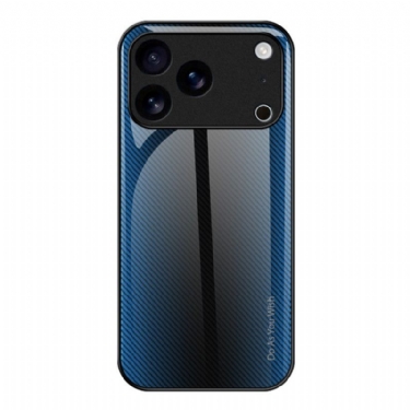 Cover iPhone 17 Pro Kulfiberhærdet Glas