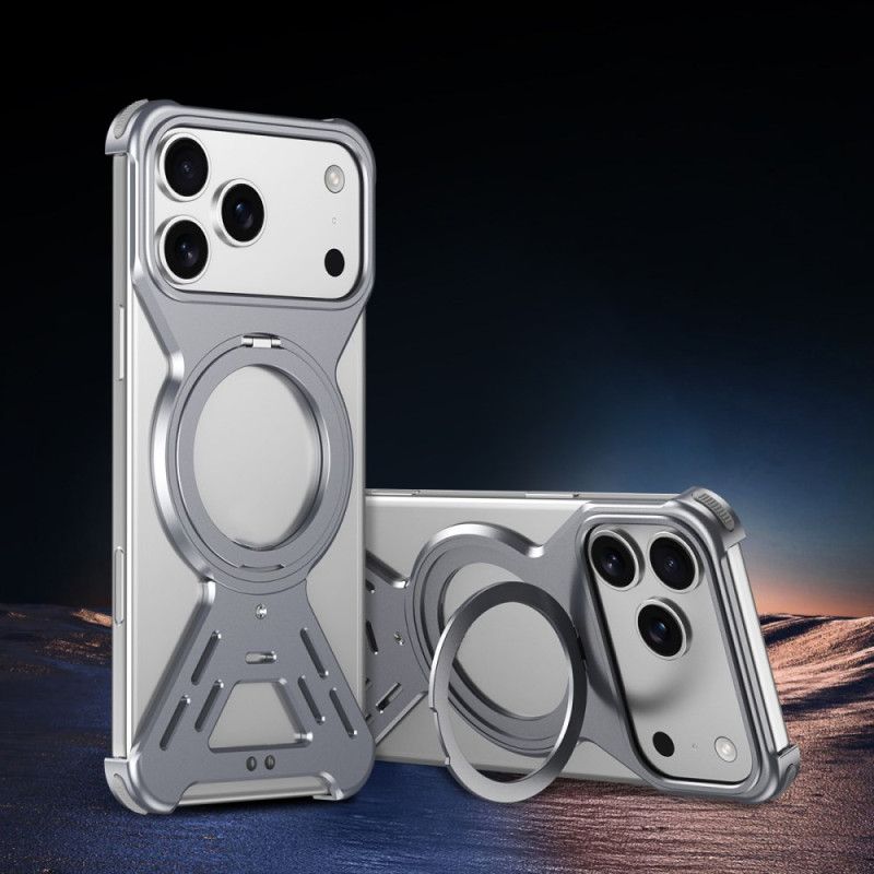 Cover iPhone 17 Pro Magsafe Bumper Med Roterende Stativ