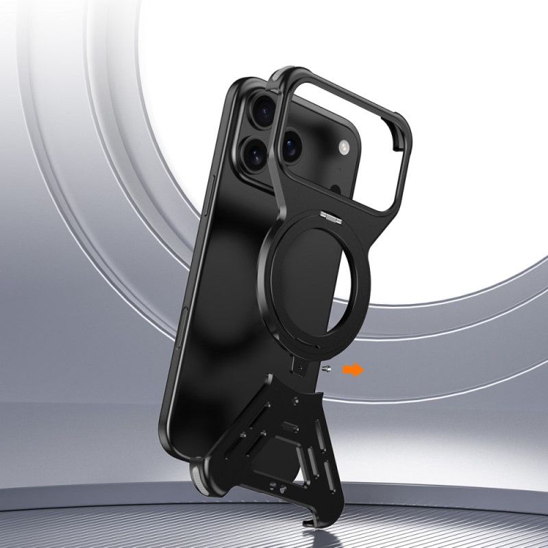 Cover iPhone 17 Pro Magsafe Bumper Med Roterende Stativ