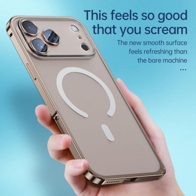 Cover iPhone 17 Pro Magsafe Kompatibel Med Sikkerhedslås