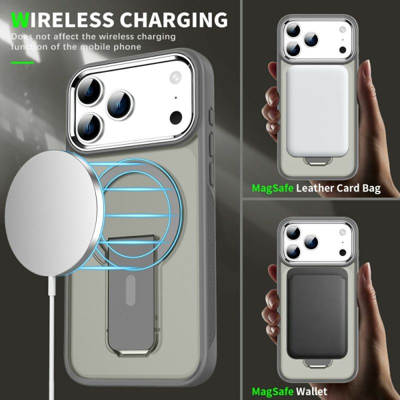 Cover iPhone 17 Pro Magsafe-kompatibel Med Stativ