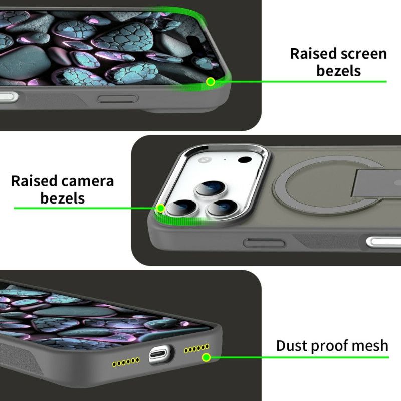 Cover iPhone 17 Pro Magsafe-kompatibel Med Stativ