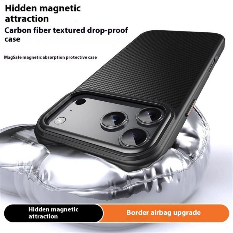 Cover iPhone 17 Pro Magsafe-kompatibel Ultratynd Kulfiber