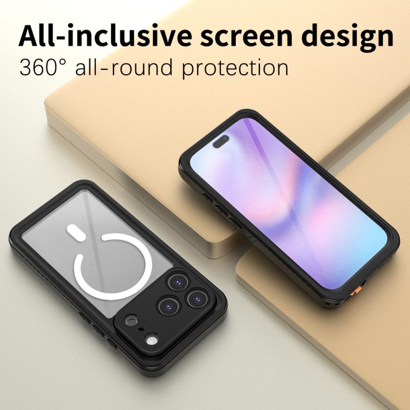 Cover iPhone 17 Pro Magsafe-kompatibel Vandtæt Fs/fm-serie Redpepper