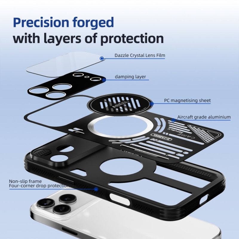 Cover iPhone 17 Pro Magsafe Med Abbel Varmeafledning