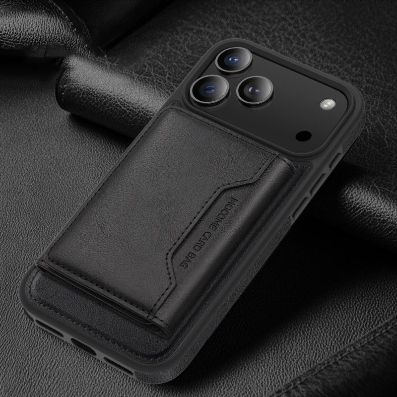 Cover iPhone 17 Pro Magsafe Premium Med Aftageligt Kort Holder