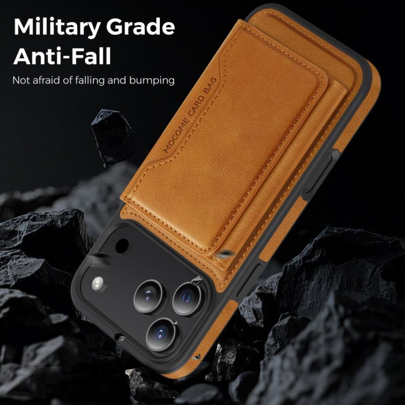 Cover iPhone 17 Pro Magsafe Premium Med Aftageligt Kort Holder