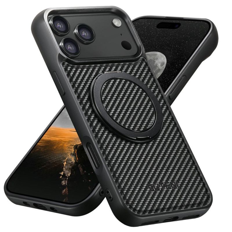 Cover iPhone 17 Pro Magsafe Roterende Montering Og Kulfiber