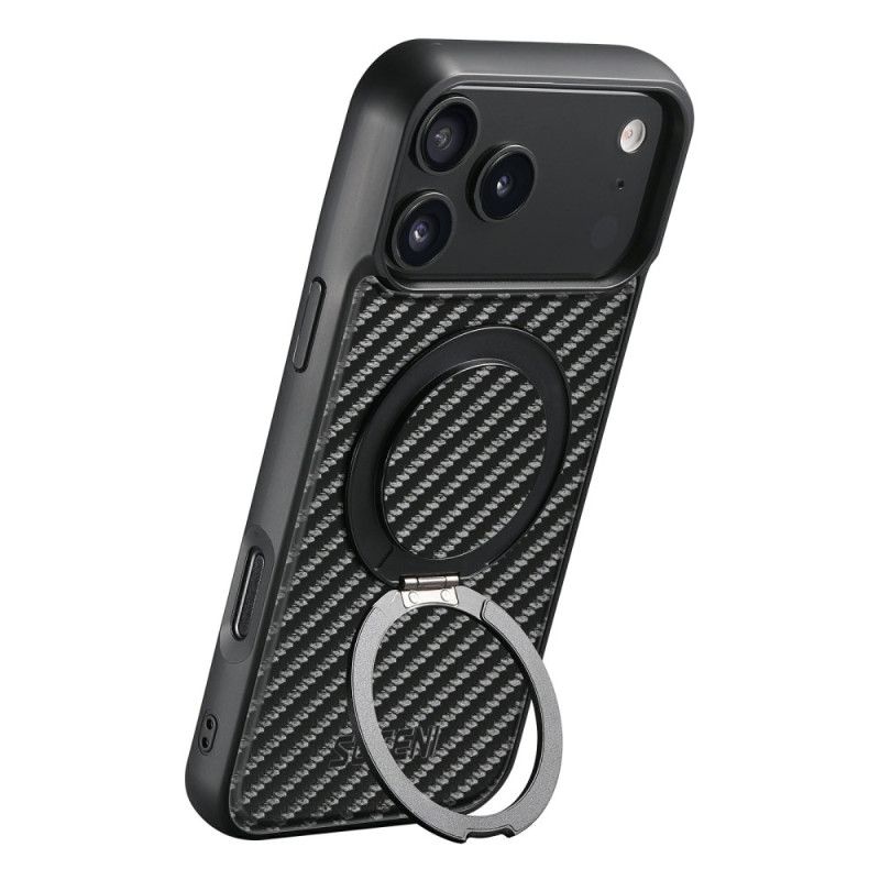 Cover iPhone 17 Pro Magsafe Roterende Montering Og Kulfiber