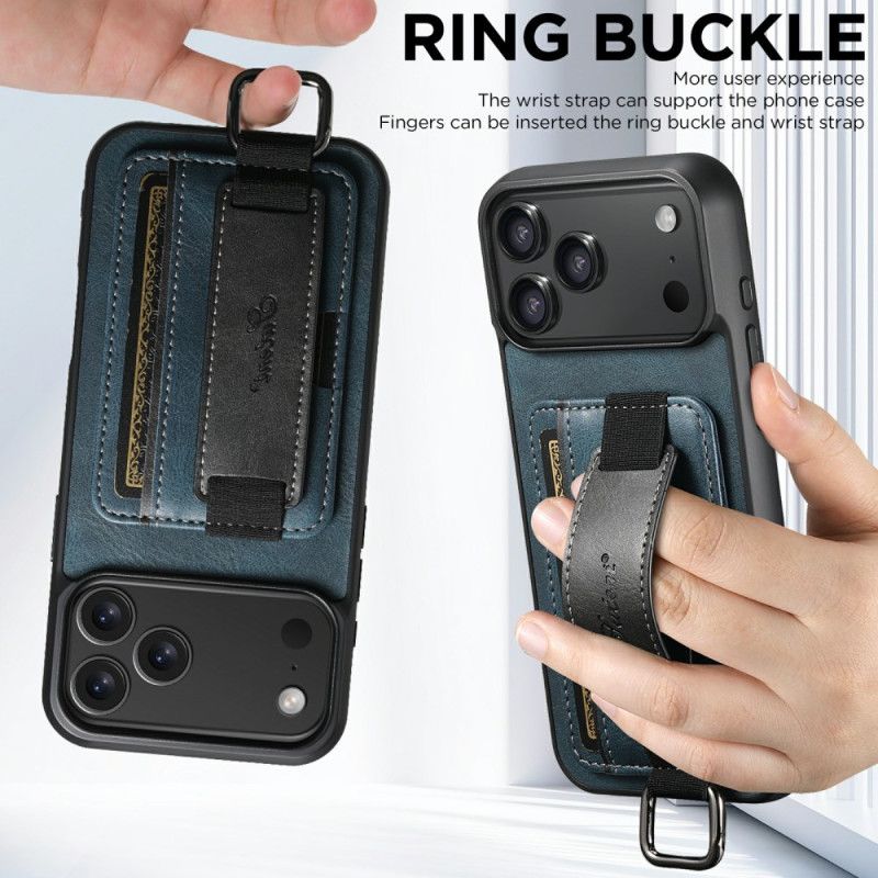 Cover iPhone 17 Pro Med Kortholder I Retrodesign