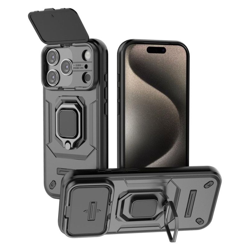 Cover iPhone 17 Pro Ringetui Med Linsebeskytter