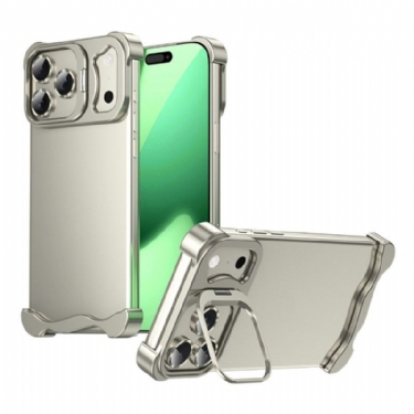 Cover iPhone 17 Pro Telefon Etui Bumper Med Stativ Og Linsebeskytter