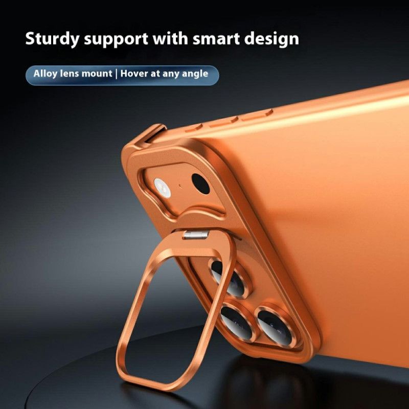 Cover iPhone 17 Pro Telefon Etui Bumper Med Stativ Og Linsebeskytter