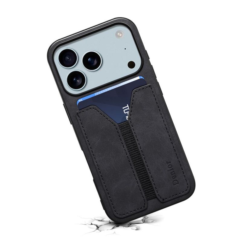 Cover iPhone 17 Pro Telefon Etui Elastisk Kortholder