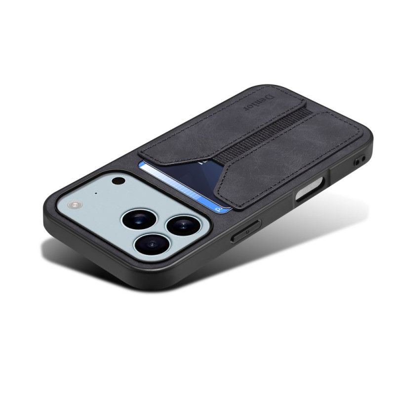 Cover iPhone 17 Pro Telefon Etui Elastisk Kortholder
